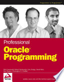 Professional Oracle programming