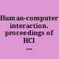 Human-computer interaction. proceedings of HCI International '99 (the 8th International Conference on Human-Computer Interaction), Munich, Germany, August 22-26, 1999 /