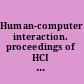 Human-computer interaction. proceedings of HCI International '99 (the 8th International Conference on Human-Computer Interaction), Munich, Germany, August 22-26, 1999 /