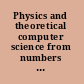 Physics and theoretical computer science from numbers and languages to (quantum) cryptography security /