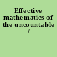 Effective mathematics of the uncountable /