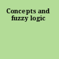 Concepts and fuzzy logic