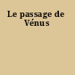 Le passage de Vénus