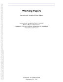 Working papers astronomy and astrophysics panel reports /