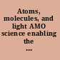 Atoms, molecules, and light AMO science enabling the future /