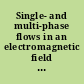 Single- and multi-phase flows in an electromagnetic field energy, metallurgical, and solar applications /