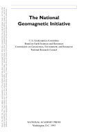 The National Geomagnetic Initiative