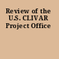 Review of the U.S. CLIVAR Project Office