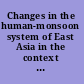 Changes in the human-monsoon system of East Asia in the context of global change