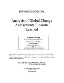 Analysis of global change assessments lessons learned /