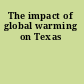 The impact of global warming on Texas