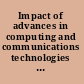 Impact of advances in computing and communications technologies on chemical science and technology report of a workshop /