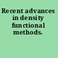 Recent advances in density functional methods.