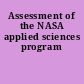 Assessment of the NASA applied sciences program