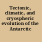 Tectonic, climatic, and cryospheric evolution of the Antarctic Peninsula