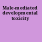 Male-mediated developmental toxicity