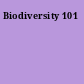 Biodiversity 101