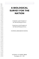 A biological survey for the nation