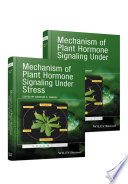 Mechanism of plant hormone signaling under stress.