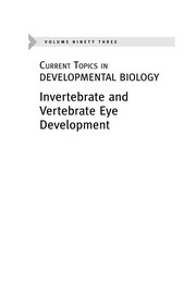 Invertebrate and vertebrate eye development /