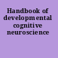 Handbook of developmental cognitive neuroscience