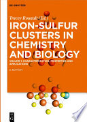 Iron-sulfur clusters in chemistry and biology /