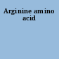 Arginine amino acid