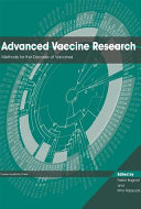 Advanced vaccine research : methods for the decade of vaccines /