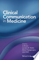 Clinical communication in medicine /