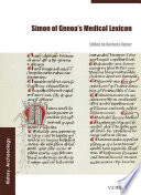 Simon of Genoa's medical lexicon /