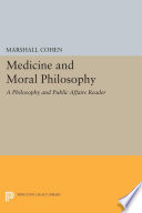 Medicine and moral philosophy /