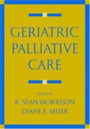 Geriatric palliative care /