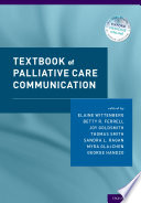 Textbook of palliative care communication /