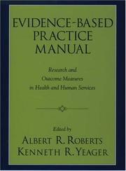 Evidence-based practice manual : research and outcome measures in health and human services /