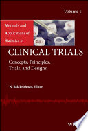 Methods and applications of statistics in clinical trials.