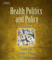 Health politics and policy /