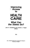 Improving access to health care : what can the states do? /