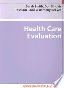 Health care evaluation