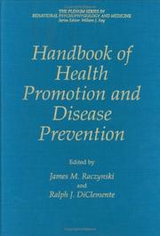 Handbook of health promotion and disease prevention /