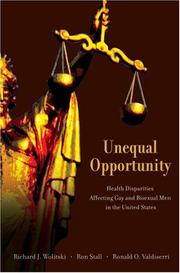 Unequal opportunity : health disparities affecting gay and bisexual men in the United States /