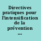 Directives pratiques pour l'intensification de la prévention du VIH en vue de l'accès universel