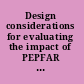 Design considerations for evaluating the impact of PEPFAR workshop summary /