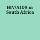 HIV/AIDS in South Africa