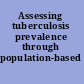 Assessing tuberculosis prevalence through population-based surveys