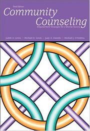 Community counseling : empowerment strategies for a diverse society /