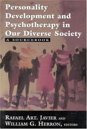 Personality development and psychotherapy in our diverse society : a source book /