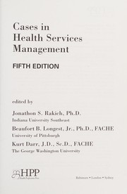 Cases in health services management /