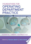 Foundations for operating department practice : essential theory for practice /