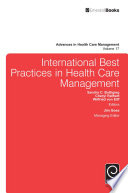 International best practices in health care management /