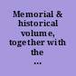 Memorial & historical volume, together with the proceedings of the Centennial of the Opening of the Hospital /